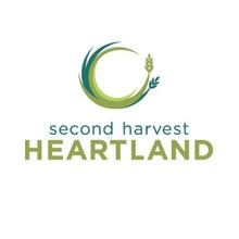 Second Harvest Heartland Logo - text with stylized grain forming a circle.